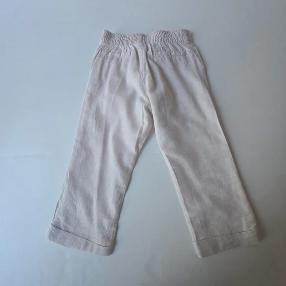 Janie & Jack Boy's White Shirt and Cream Pants Set - Picture 10 of 16